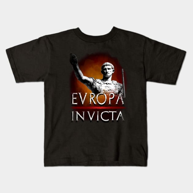 Europa Invicta Kids T-Shirt by Styr Designs